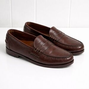 Allen Edmonds penny loafers 8D brown